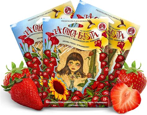 Amazon Pc Strawberry La Chica Fresita Air Fresheners