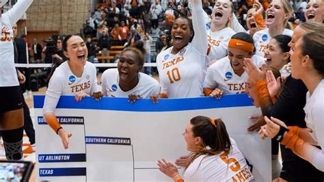 Ncaa Division I Womens Volleyball Committee Reveals In Season Top 16