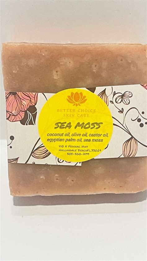 Sea Moss Soap – Better Choice Products