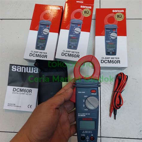 Jual Tang Ampere Sanwa Dcm60r Clamp Meter Sanwa Dcm 60 R Digital Promo