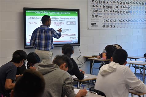 Teacher Students Interactive Boards Monte Alto Isd