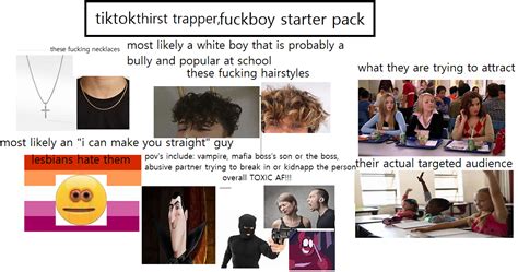 The Tiktok Thirst Trapperfuckboy Starter Pack Rstarterpacks