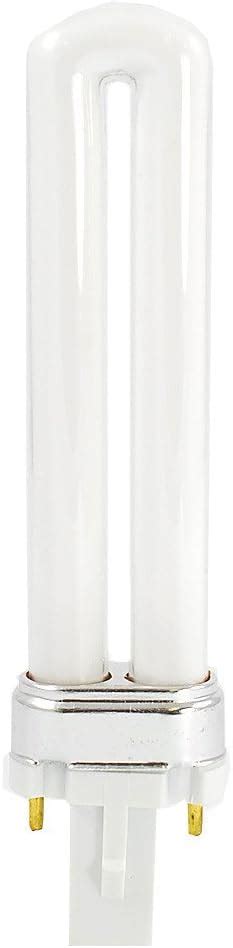 Sylvania Dulux 9w Single Compact Fluorescent Lamp G23 2 Pin Base 5000k Daylight 1 Packwhite