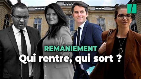 Remaniement ministériel découvrez les principaux ministres d