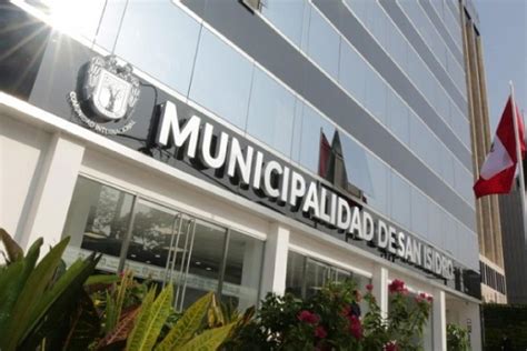 Municipalidad de San Isidro no acatará inmovilización dispuesta por