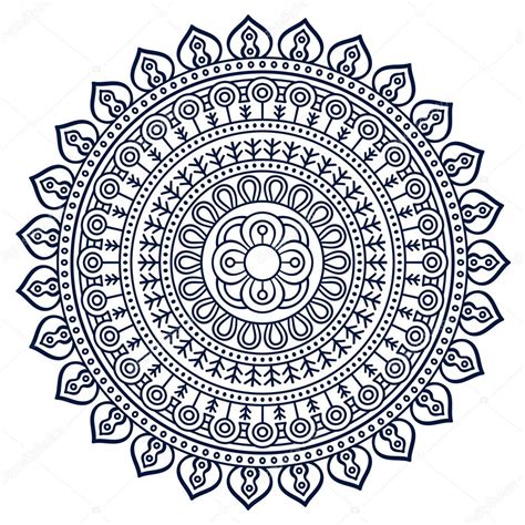 Vector Ethnic Mandala Stock Vector Image By ©vikasnezh 90224748