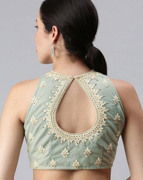 Halter Neck Blouse Designs For Your Ethnic Wardrobe Baggout