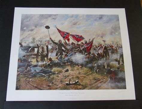 Don Troiani Civil War Print The High Water Mark Never Framed