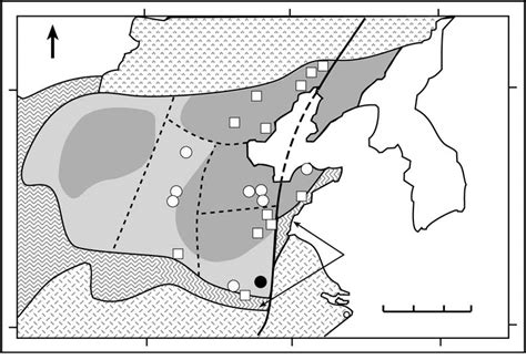 Simplified Tectonic Map Showing Major Tectonic Units In Eastern China