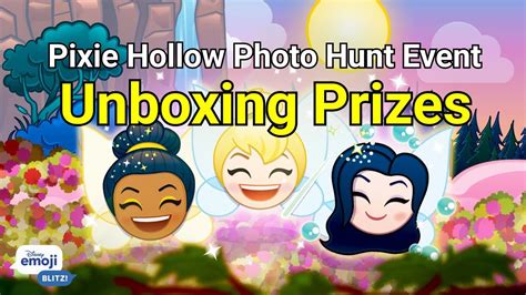 Pixie Hollow Photo Hunt Event Prizes 032024 Disney Emoji Blitz Youtube