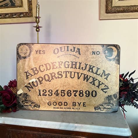 Vintage 1960s William Fuld Parker Brothers Ouija Board Vintage Etsy