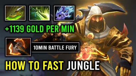 How To Fast Jungle Min Battle Fury Agility Speed Gold Per