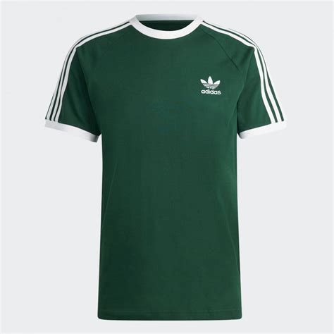 Adidas Originals 3 Stripes Tee DRKGRN IA4849