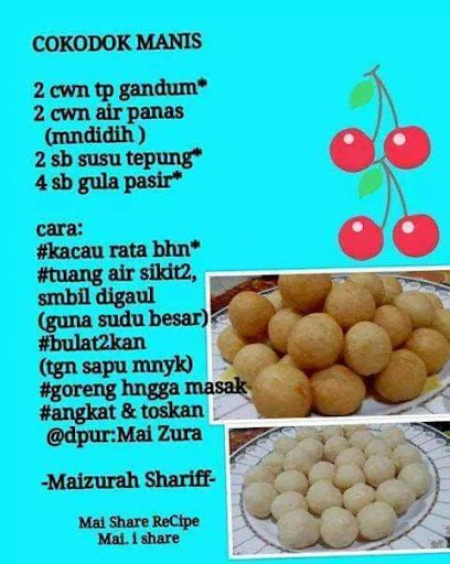 Resepi Kuih Bom Manis