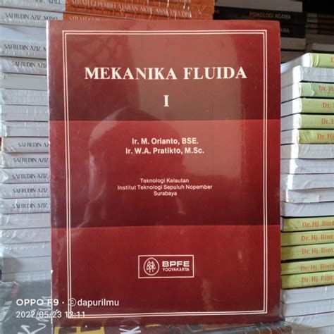 Jual Buku Teknik Original Mekanika Fluida I Mekanika Fluida I