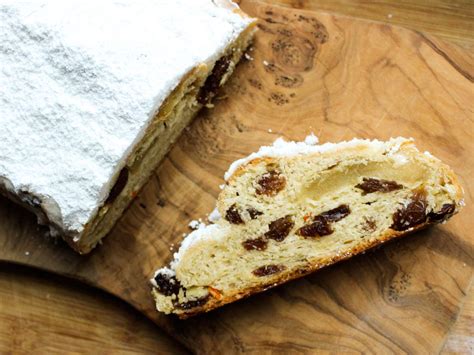 Homemade Marzipan Stollen