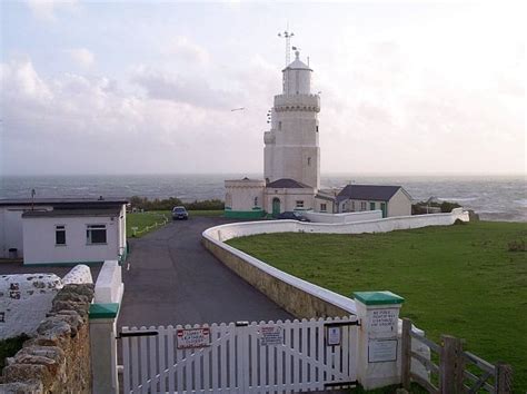 St Catherines Lighthouse Isle Of Wight Coast