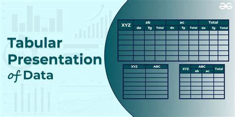 Tabular Presentation Of Data Meaning Objectives Features And Merits