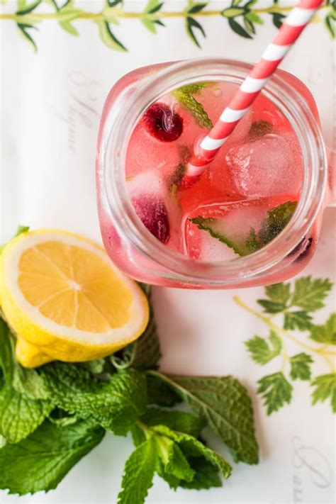 Pink Mint Lemonade Green Healthy Cooking