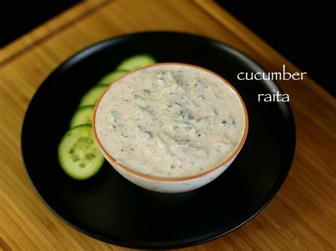 cucumber raita recipe | kheera raita recipe | raita recipe