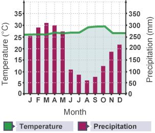 Climate Graphs Data Shown On Graphs Higher Geography Revision BBC