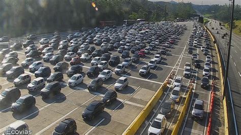 previsão de calorão estradas registram congestionamento sentido