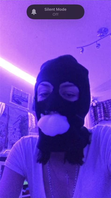 Baddie Ski Mask Aesthetic Wallpaper