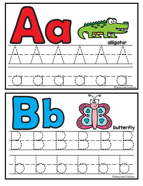 Abc Tracing Cards Made By Teachers