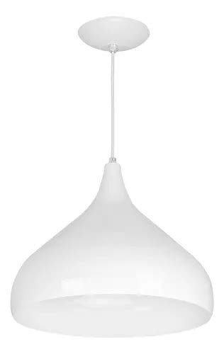 Lustre Pendente Aladim Branco Cm