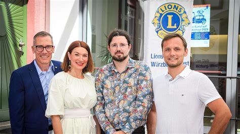 Lions Club Würzburg West begrüßt neuen Präsidenten