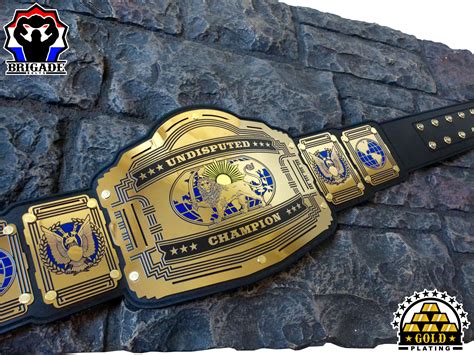 Undisputed Champion Belt - Intrepid Series - Gold