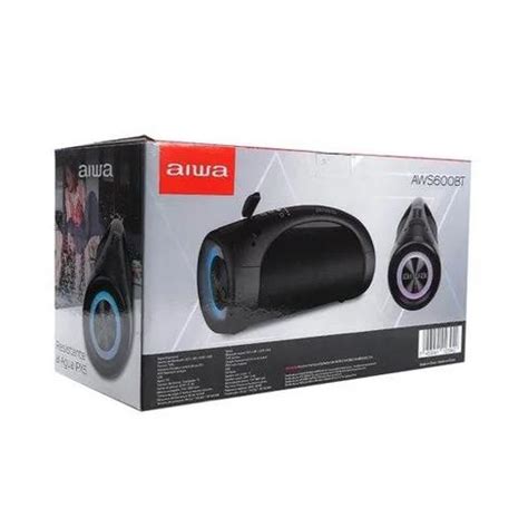 Parlante Boombox Waterproof Tws Aw S Bt Mercado Digital