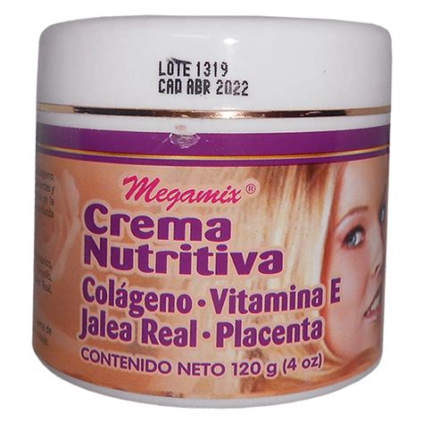 Crema Nutritiva De Col Geno Y Vitamina E G