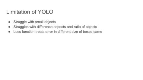 You Only Look Once Yolo Unified Real Time Object Detection Ppt