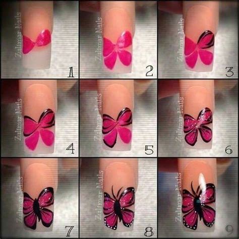 Butterfly Nail Art DIY Tutorial