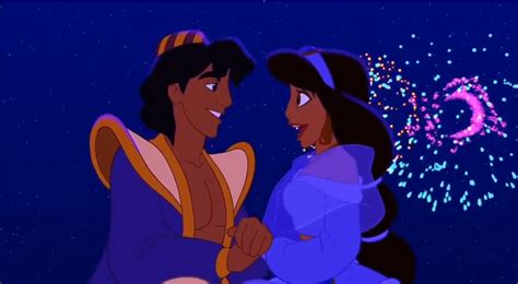 Jasmine And Aladdin Singing A Whole New World Reprise While They Are On