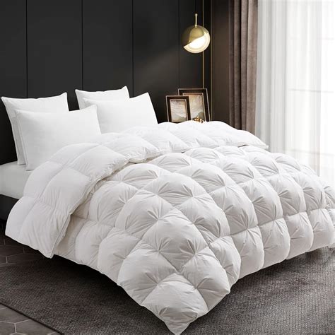 Amazon Peace Nest Pinch Pleat Goose Feathers Down Comforter