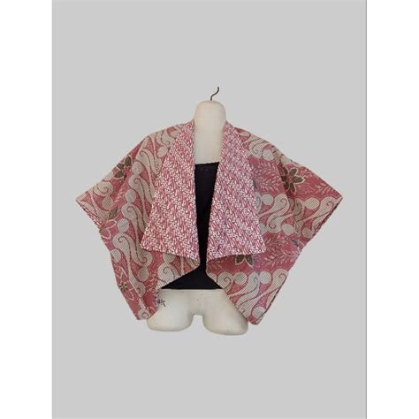 Jual Bolero Lowo Motif Bolak Balik Outer Wanita Murah Shopee Indonesia