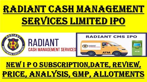 Radiant Cash Management Services Ipo Apply Or Avoid Radiant Cash Ipo