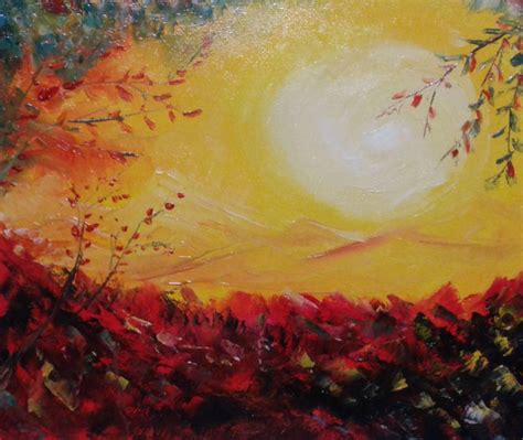 Sunrise Watercolor Painting at PaintingValley.com | Explore collection ...