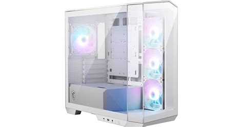 Msi Mag Pano M R Pz Mid Tower Computer Case Panom Rpzwht B H