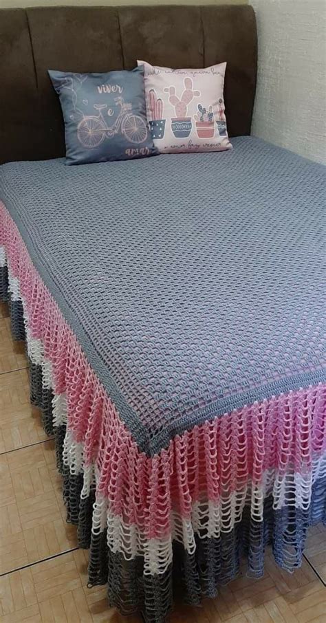 Sheets Bedding Pattern Crochet Bedspread Pattern Crochet Edging