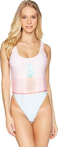 Buy Bikini Lab The Women S Pop Art Pineapple High Leg One Piece Online