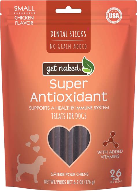 Get Naked Grain Free Pouch Oz Super Antioxidant Dental Chew