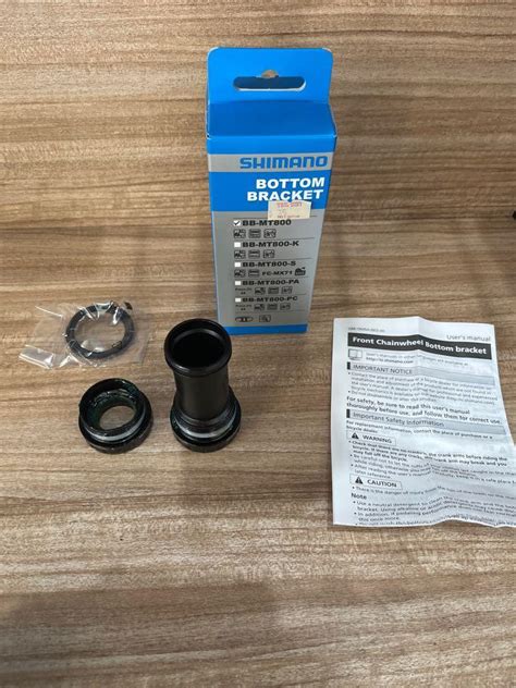 Shimano Xt Mt Bottom Bracket Sports Equipment Bicycles Parts