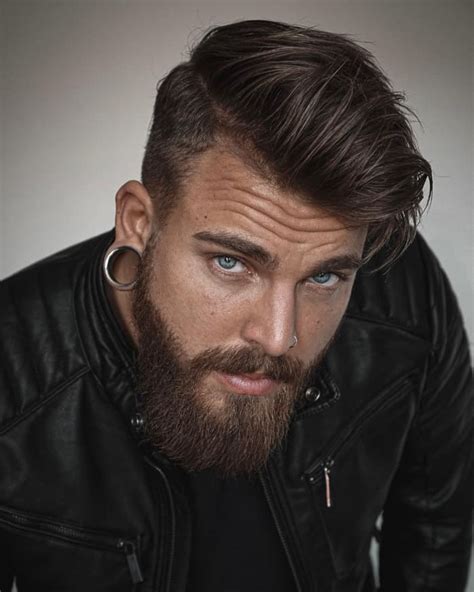 30 Hairstyles For Men With Beards Hairstyleonpoint