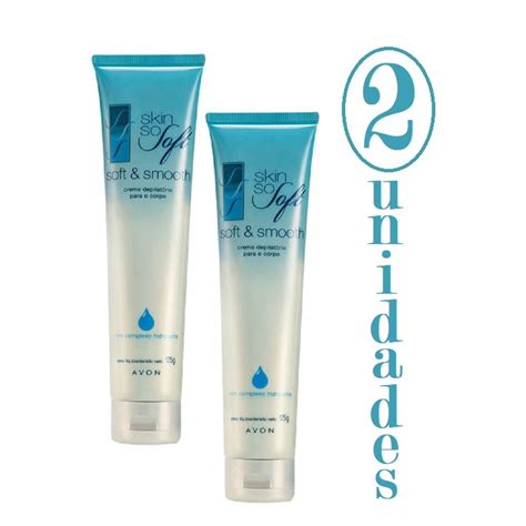 Kit 2 unidades de Avon Skin So Soft Soft Smooth Creme Depilatório