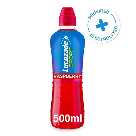 Lucozade Sport Raspberry 500ml 12 X 500ml LUCOZADE Sports