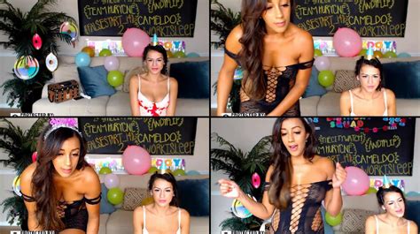 Birthday Ari Pussy In The Cam So U Can See Her Juices Flowing Down In