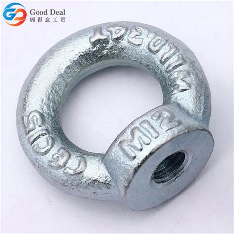 Hardware Riggings Din Forged Lifting Eye Bolt And Nuts With